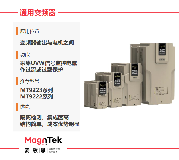 麥歌恩電流傳感器,麥歌恩小課堂，變頻器與電機是怎樣的一種關(guān)系，MT9222,MT9221,MT9522,MT9523.png